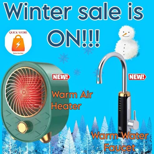 Water Faucet And Warm Air Heater